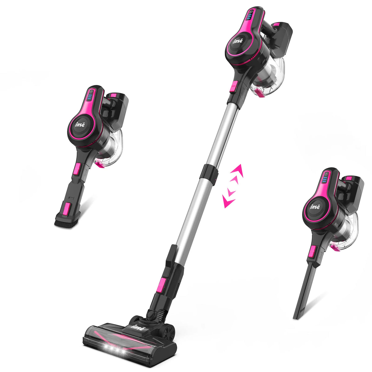 INSE N5T Cordless Vacuum Cleaner 25KPa 6 In 1 Handheld
