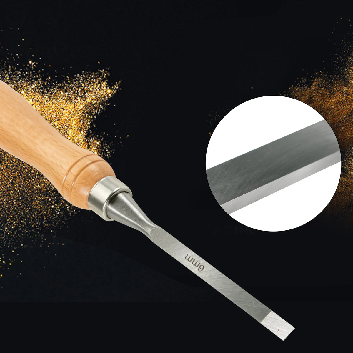 SucceBuy 12 Piece Wood Carving Chisel Set For Woodworking Projects