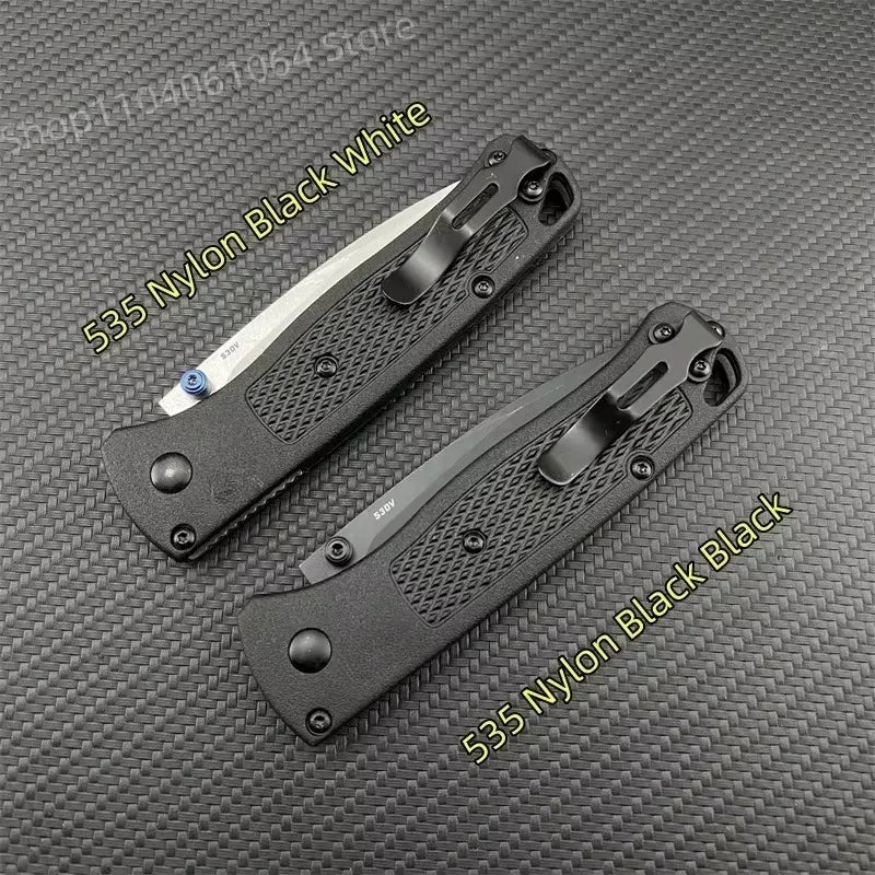 DIY Supplies BM 535 Bugout EDC Folding Knife Grivory Handle