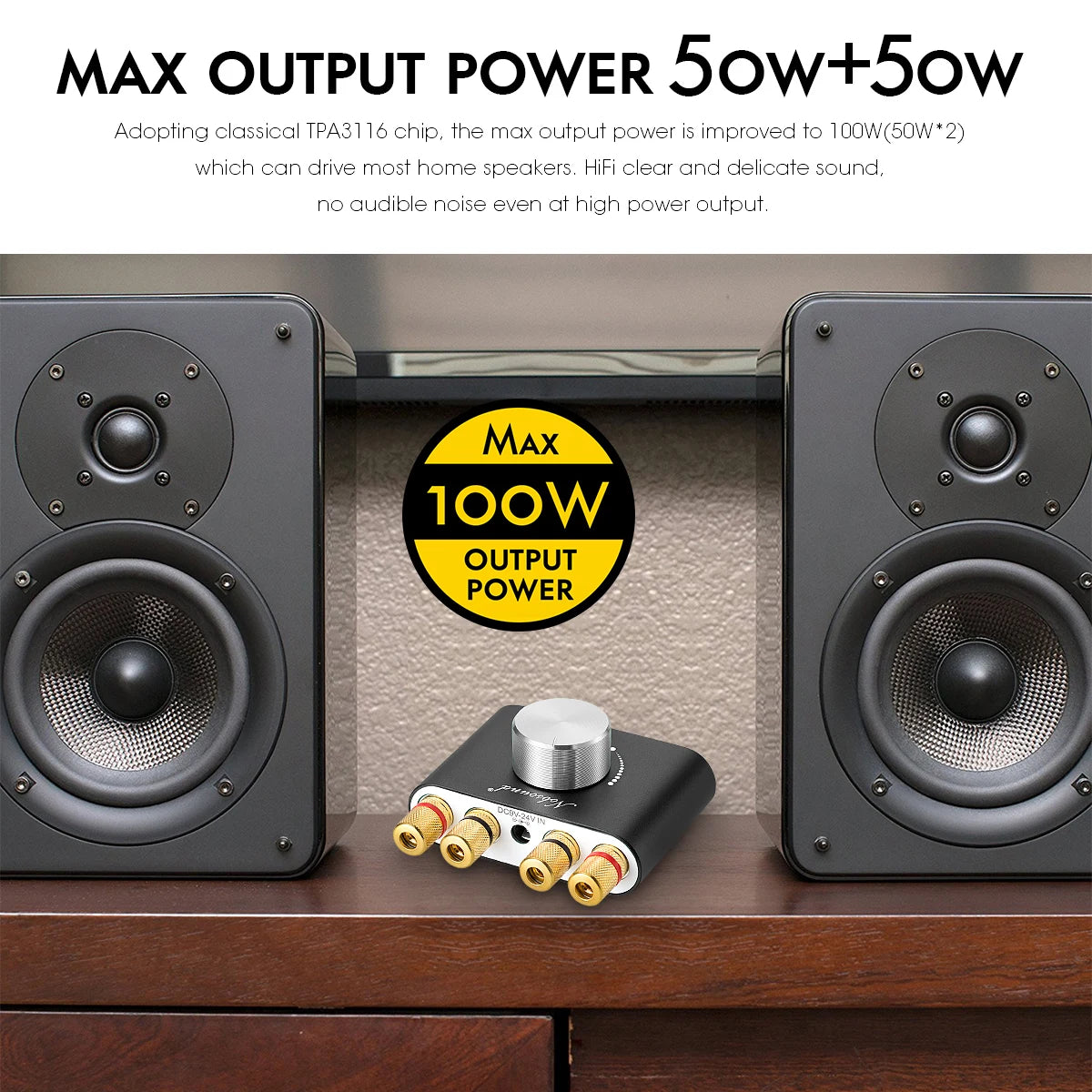 Douk Audio NS01G Pro Mini Bluetooth 5.0 TPA3116 Digital Amplifier