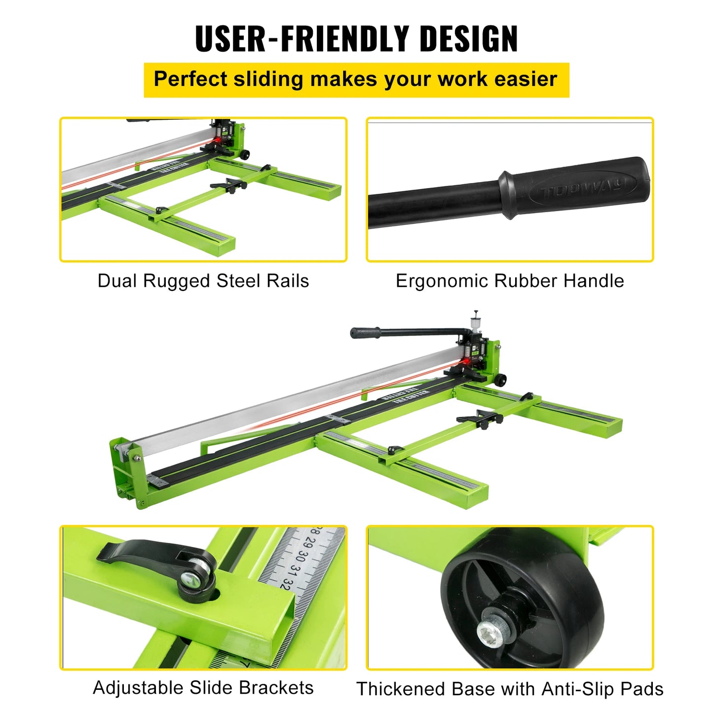 Manual Tile Cutter Infrared Laser Positioning Tool For Porcelain Ceramic