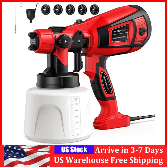 Electric Spray Gun 850W High Power Paint Sprayer DIY