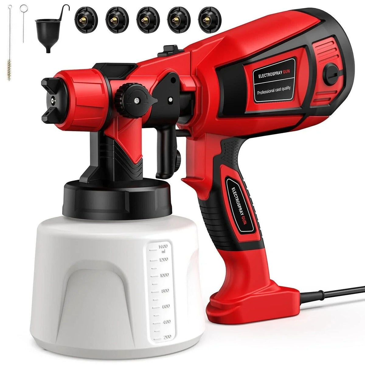 Electric Spray Gun 850W High Power Paint Sprayer DIY