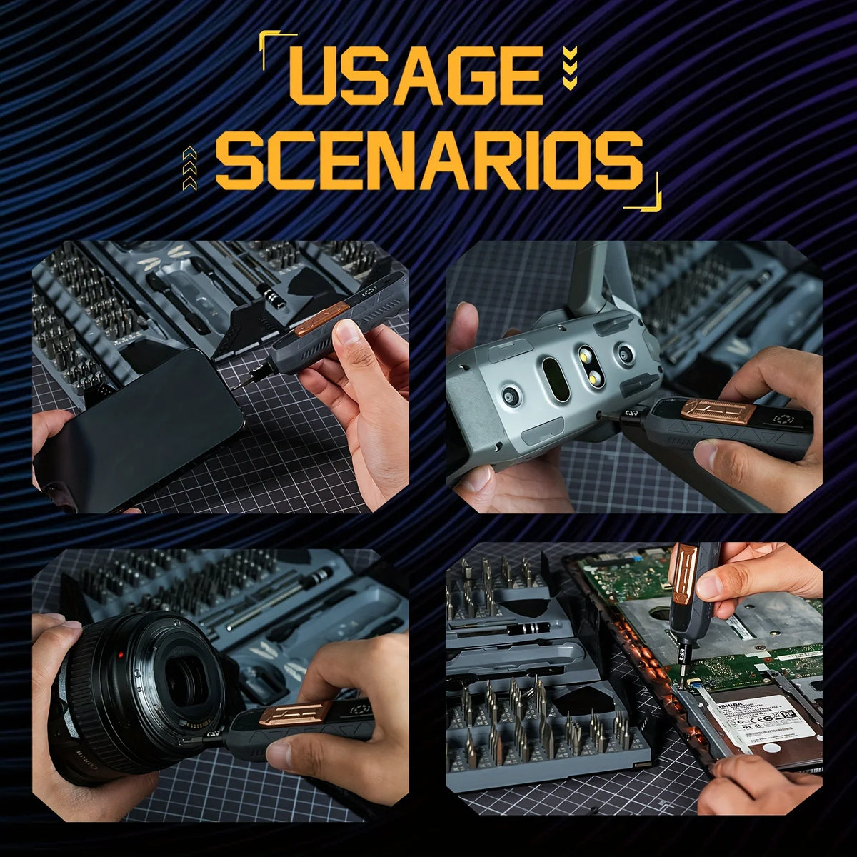JAKEMY 180 In 1 Magnetic Precision Screwdriver Set For Phones