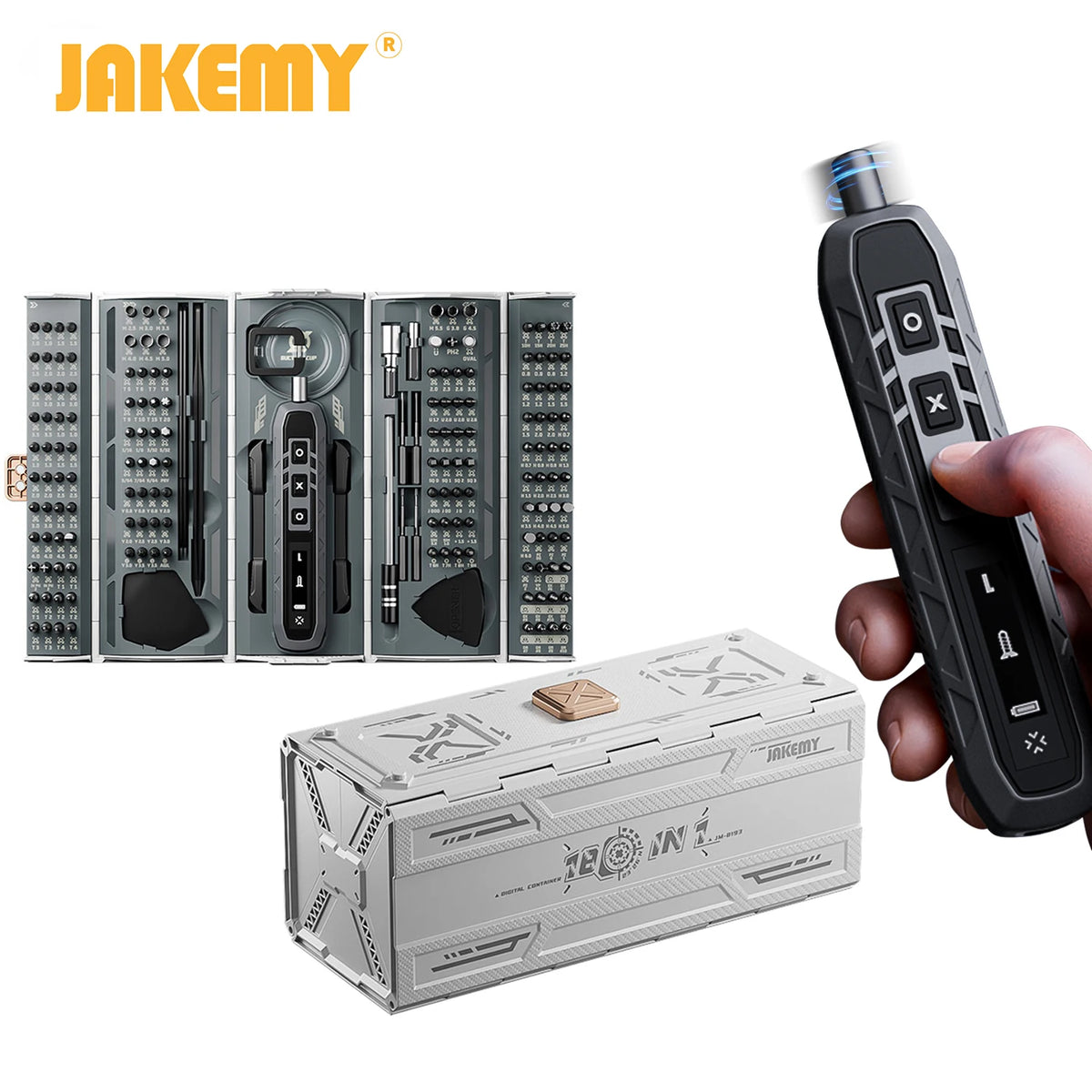 JAKEMY 180 In 1 Magnetic Precision Screwdriver Set For Phones