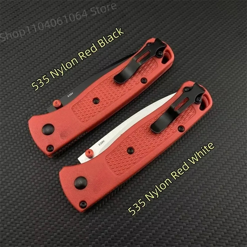DIY Supplies BM 535 Bugout EDC Folding Knife Grivory Handle