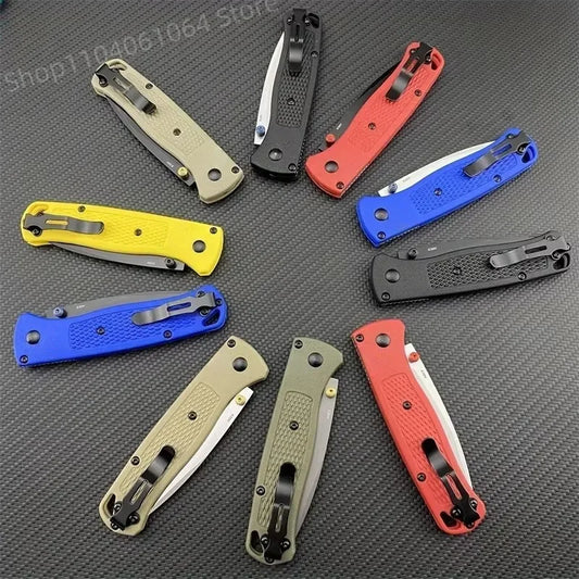 DIY Supplies BM 535 Bugout EDC Folding Knife Grivory Handle