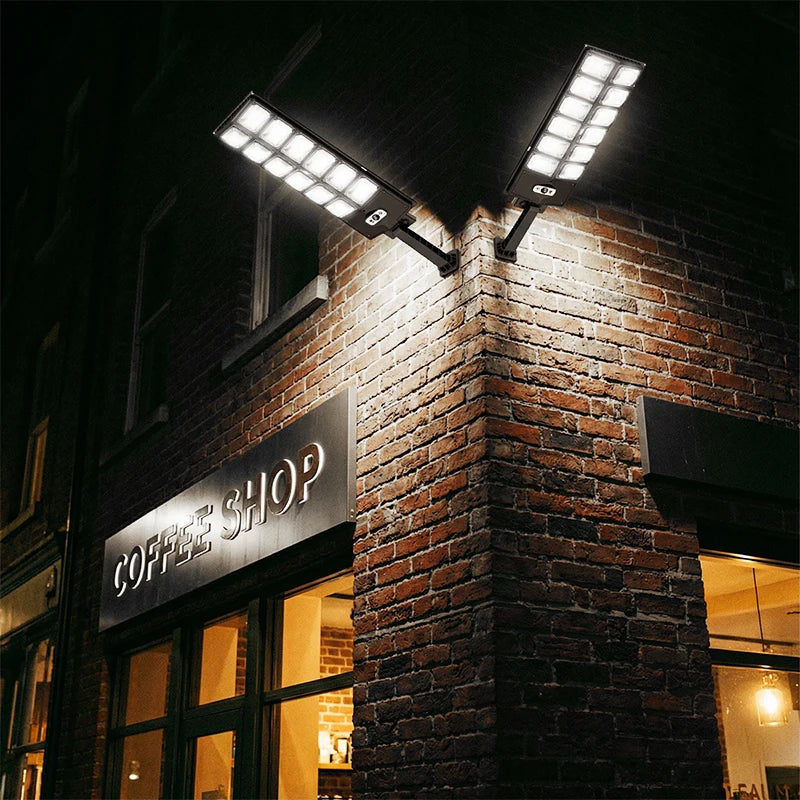 FAMCDC 504 LED Solar Wall Light Motion Sensor 3 Modes