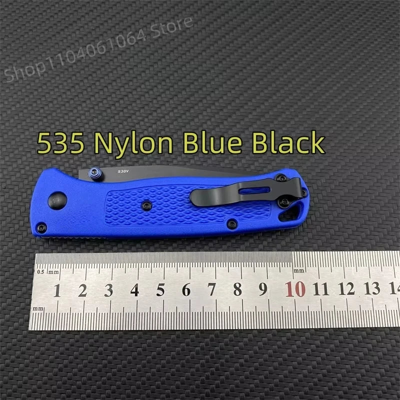 DIY Supplies BM 535 Bugout EDC Folding Knife Grivory Handle