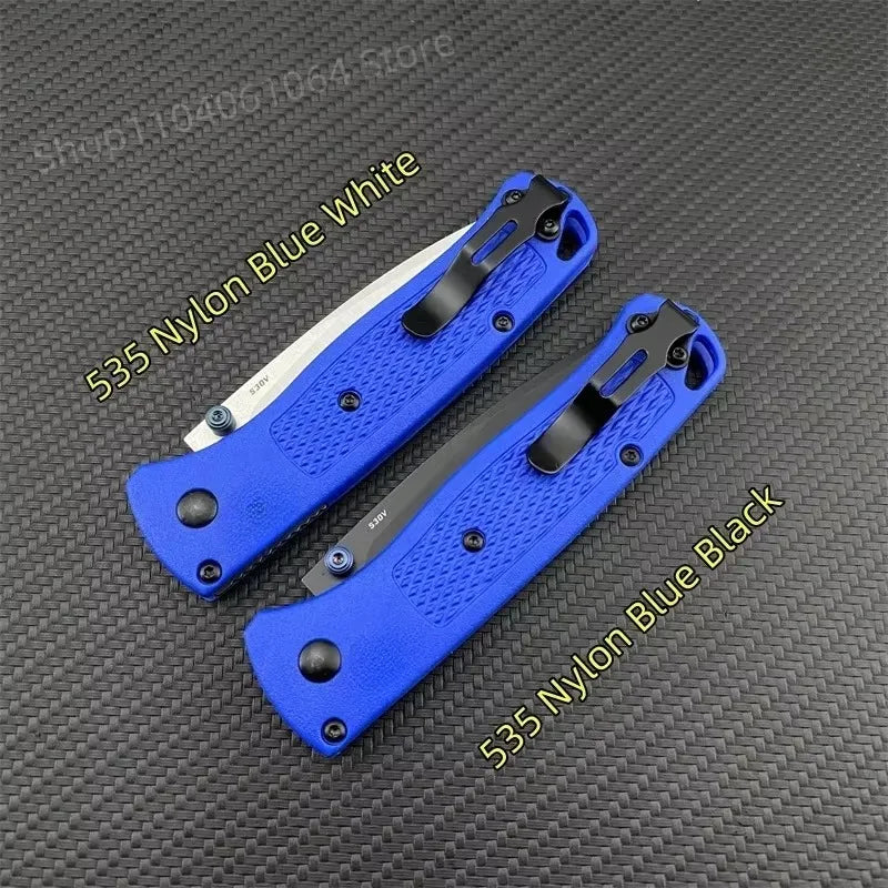 DIY Supplies BM 535 Bugout EDC Folding Knife Grivory Handle
