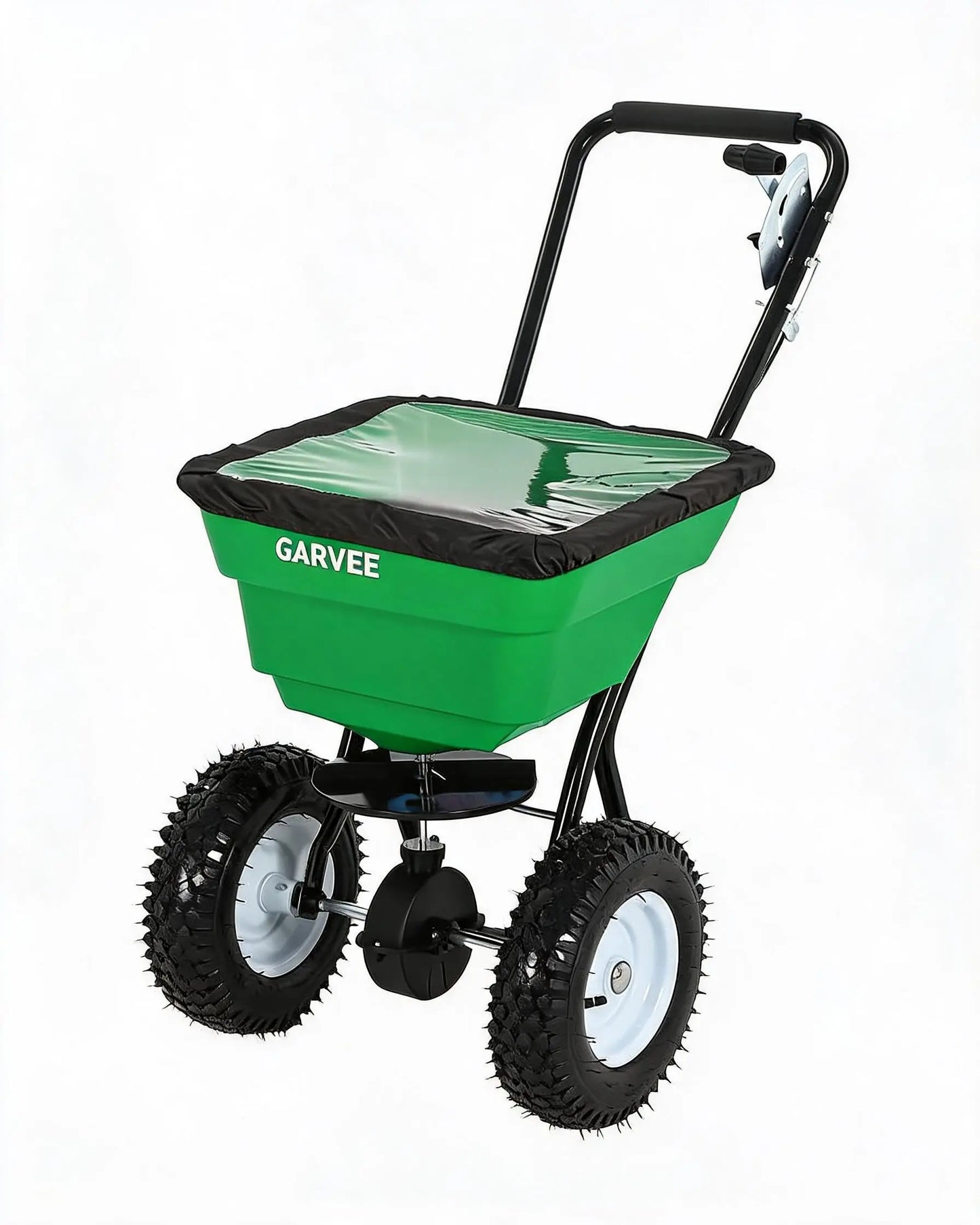 80 Lb Push Broadcast Spreader For Fertilizer Grass Seed