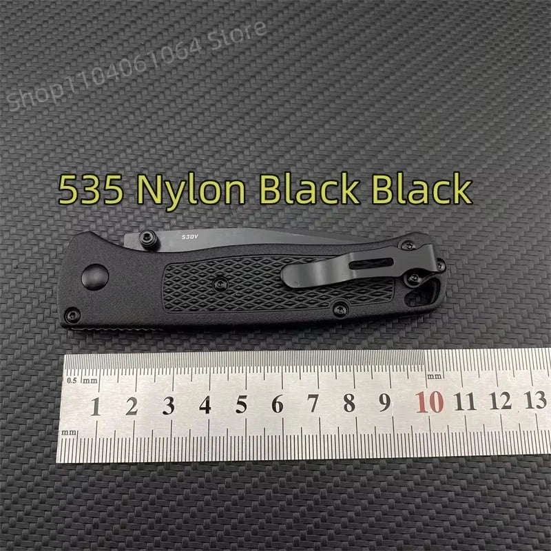 DIY Supplies BM 535 Bugout EDC Folding Knife Grivory Handle