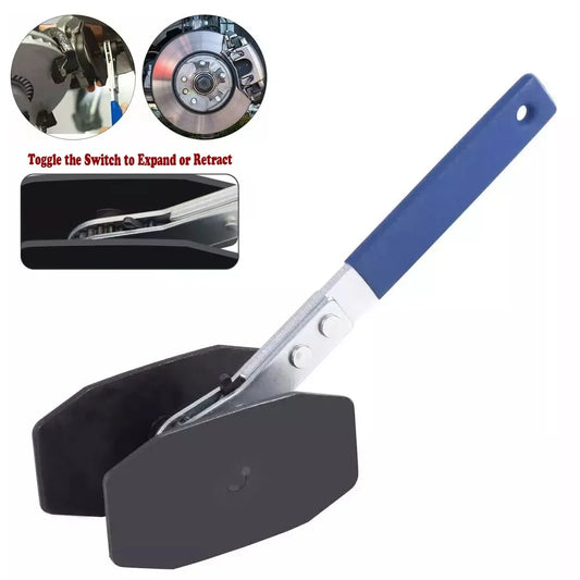 Brake Caliper Piston Press Tool 360 Degree Ratchet Pad Spreader