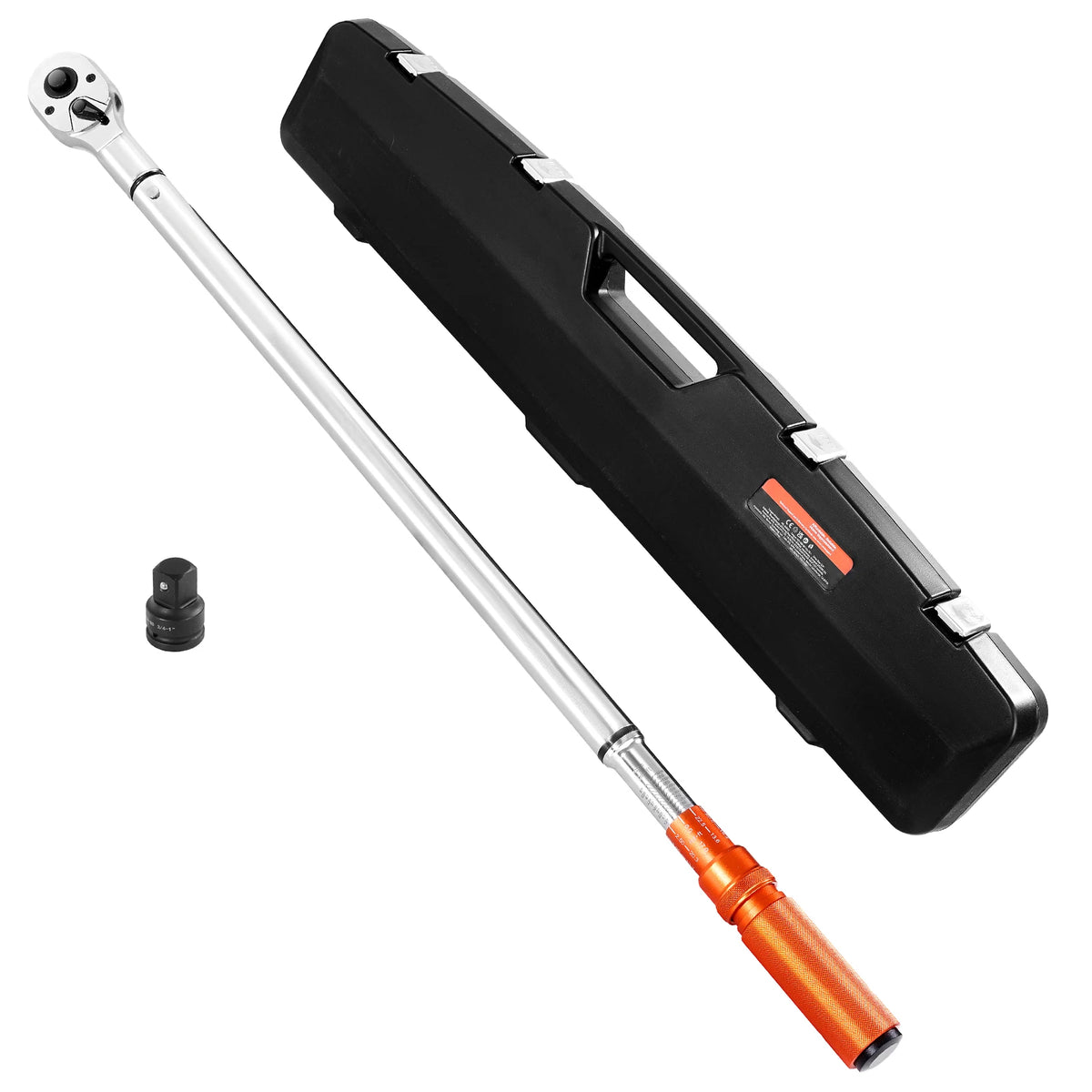 SucceBuy Click Torque Wrench Dual Direction 100-600 Lbf-Ft Alloy Steel