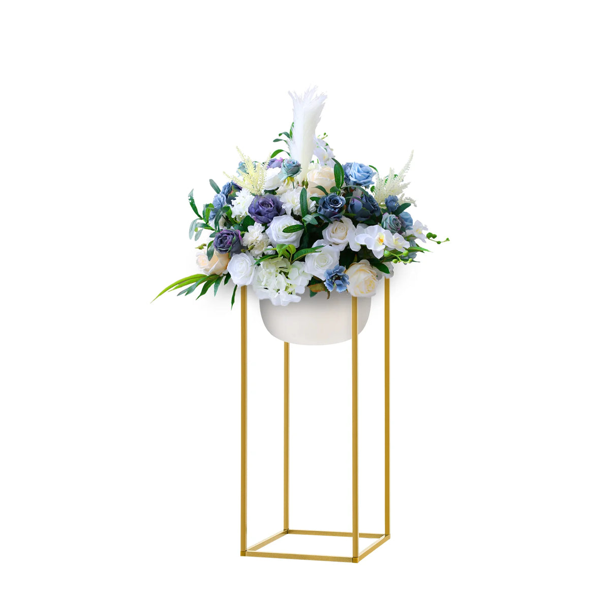 Wedding Flower Stand Set Ten Pieces Iron Pillar Display Props
