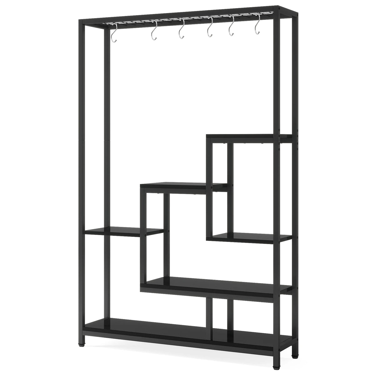 Tribesigns 5 Tier Indoor Plant Stand With 10 Hooks