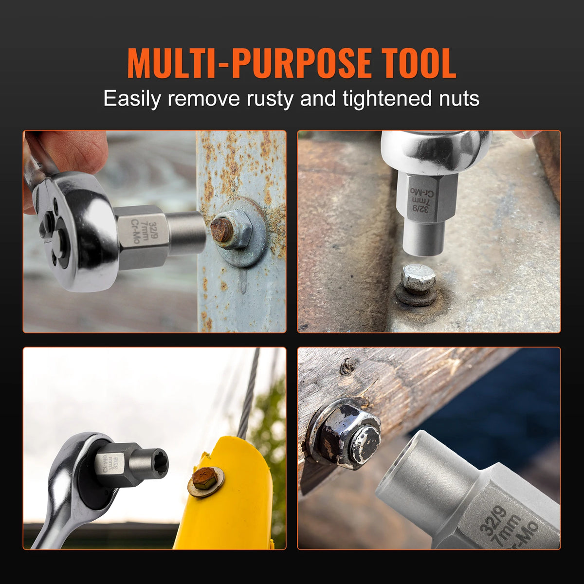 SucceBuy 29Piece Bolt Extractor Set For Stuck Nuts And Bolts