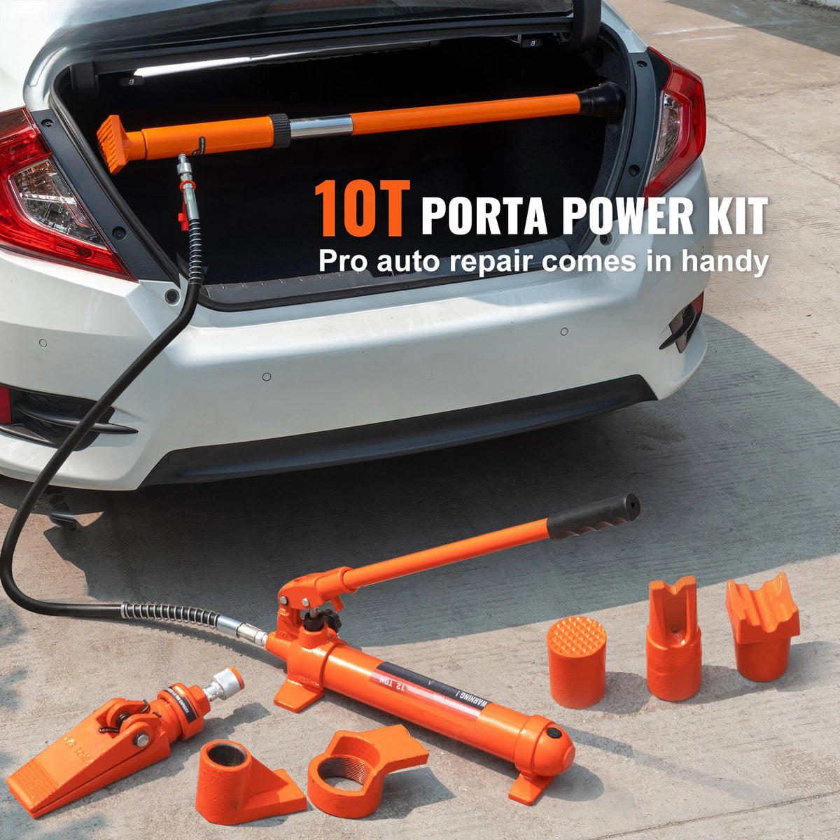 SucceBuy Porta Power Hydraulic Repair Kit With Storage Case