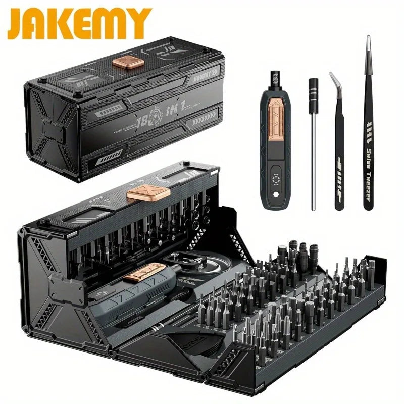 JAKEMY 180 In 1 Magnetic Precision Screwdriver Set For Phones