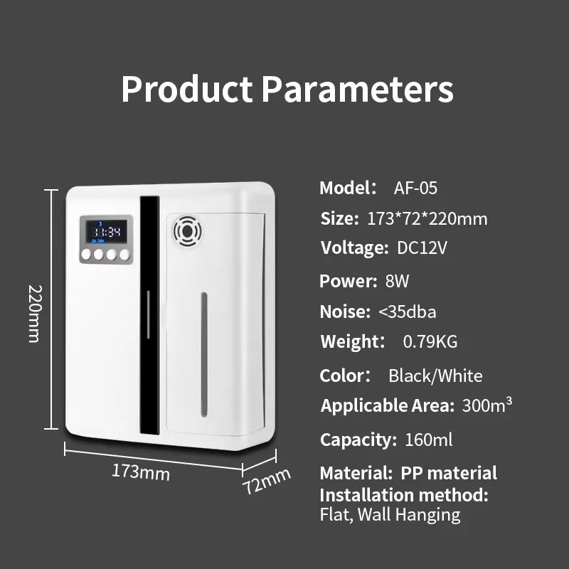 Namste Bluetooth Aroma Diffuser 200ml For 300m3 Coverage