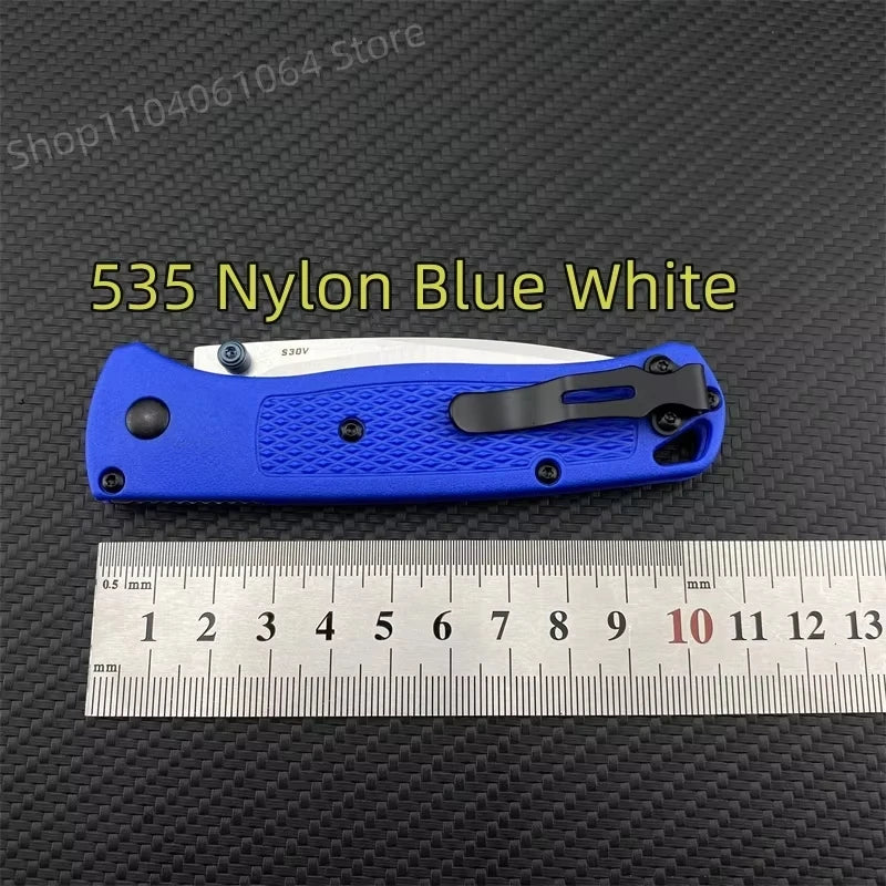 DIY Supplies BM 535 Bugout EDC Folding Knife Grivory Handle