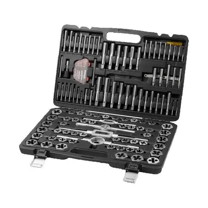 SucceBuy 116 Tap And Die Set Steel With Metric SAE