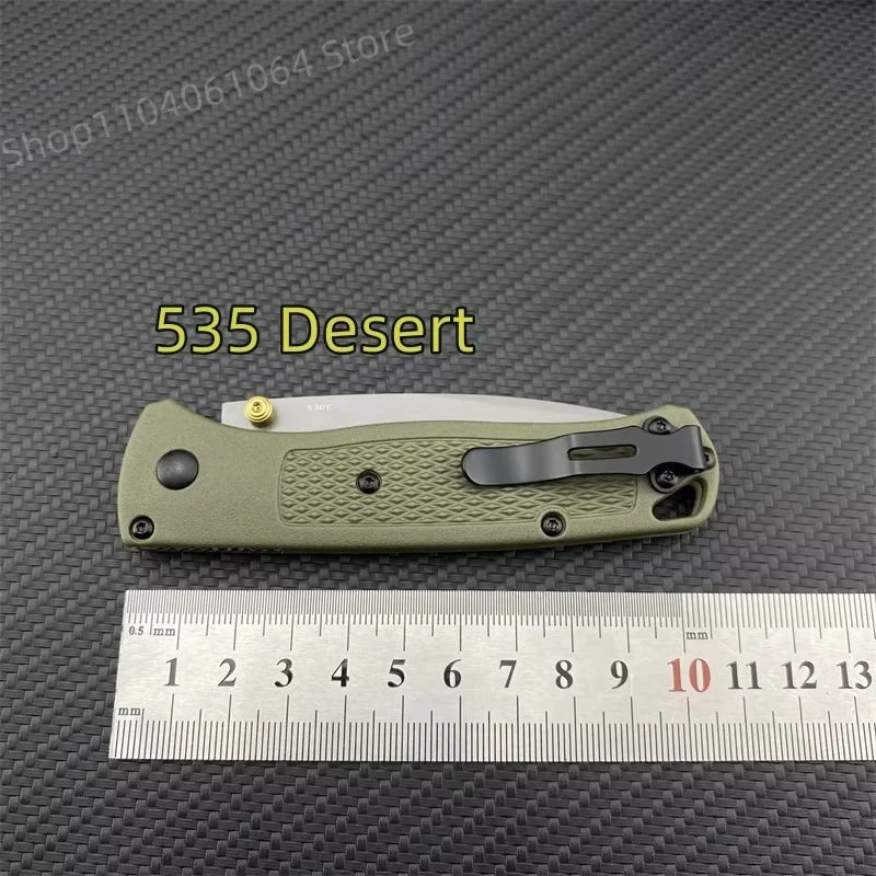 DIY Supplies BM 535 Bugout EDC Folding Knife Grivory Handle