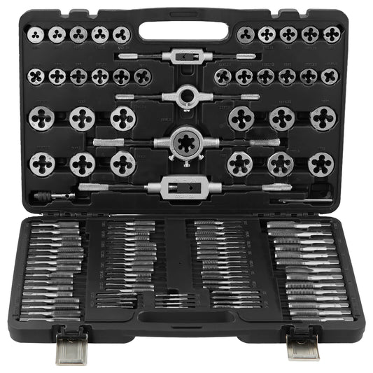 Industrial Premium Tap and Die Set 40 to 116 Pieces
