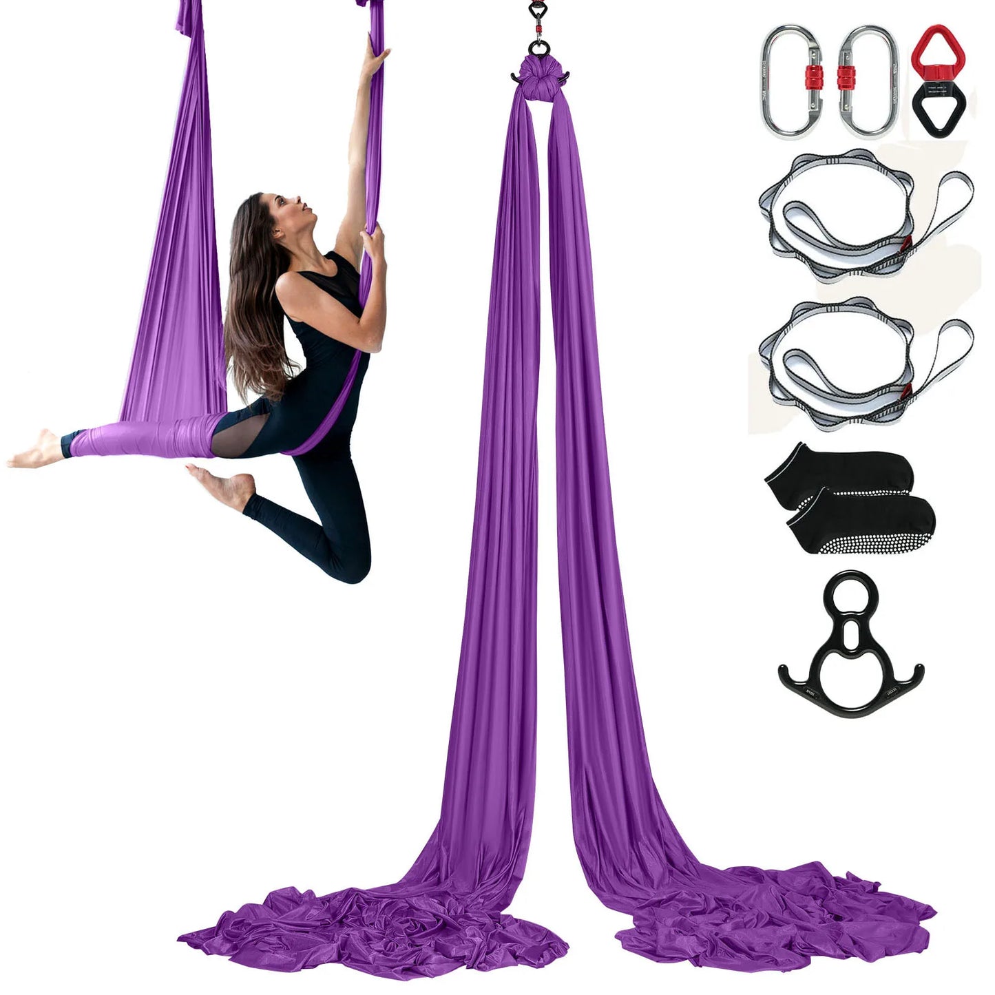 VEVOR SucceBuy Aerial Yoga Hammock Starter Kit For All Levels