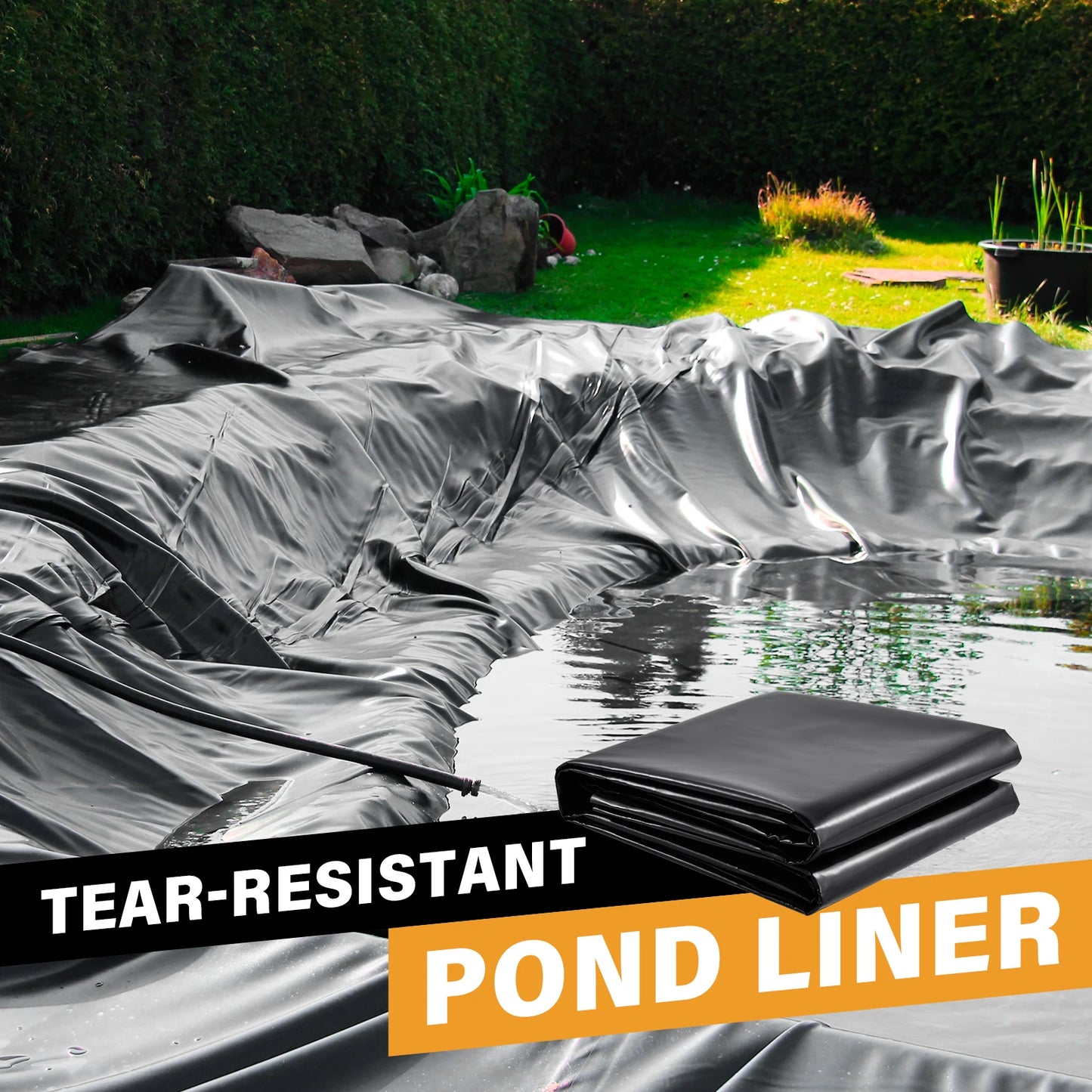 Heavy Duty 5 Layer EPDM Pond Liner for Water Gardens